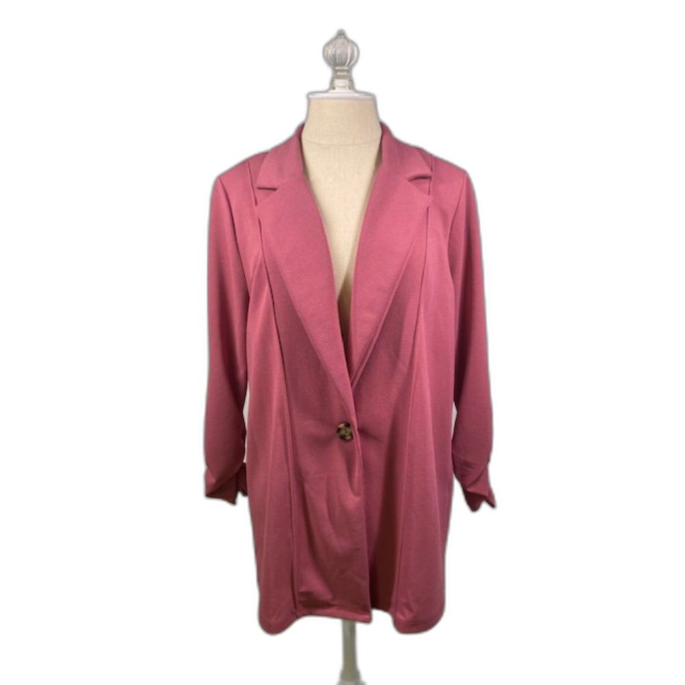 Fashion Nova Mauve Victoria Blazer Women's Size L NEW